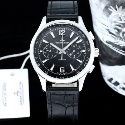 Jaeger-LeCoultre Chronograph Polaris  Silver Steel Case Diameter 42mm Watch